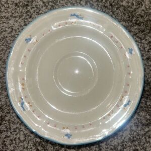 Brick Oven Set of 4 Saucers 6‎ 1/2" Aunt Rhody